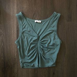 Urban Outfitters Ruche Front tank